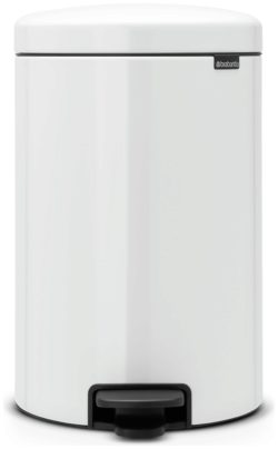 Brabantia newIcon 20 Litre Pedal Bin - White.